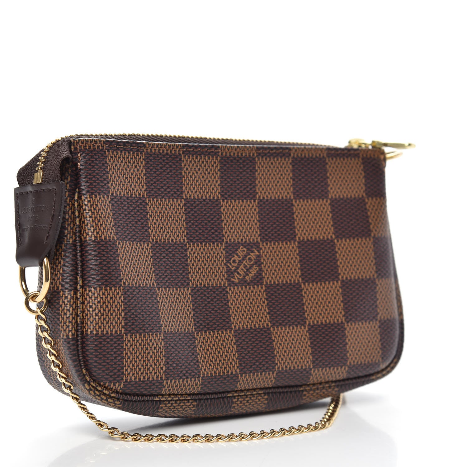 Louis Vuitton Damier Ebene Mini Pochette Accessories 3 of 10