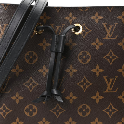 Louis Vuitton Monogram Neonoe MM Black 8 of 10