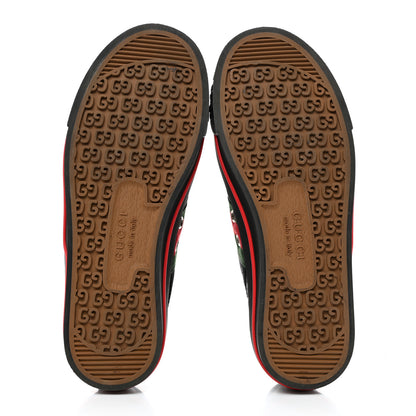 Gucci Econyl Nylon Web Monogram Off The Grid Womens 1977 Tennis Sneakers 36.5 Black 5 of 7