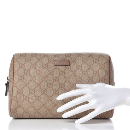 Gucci GG Plus Monogram Large Toiletry Case Pink 2 of 11