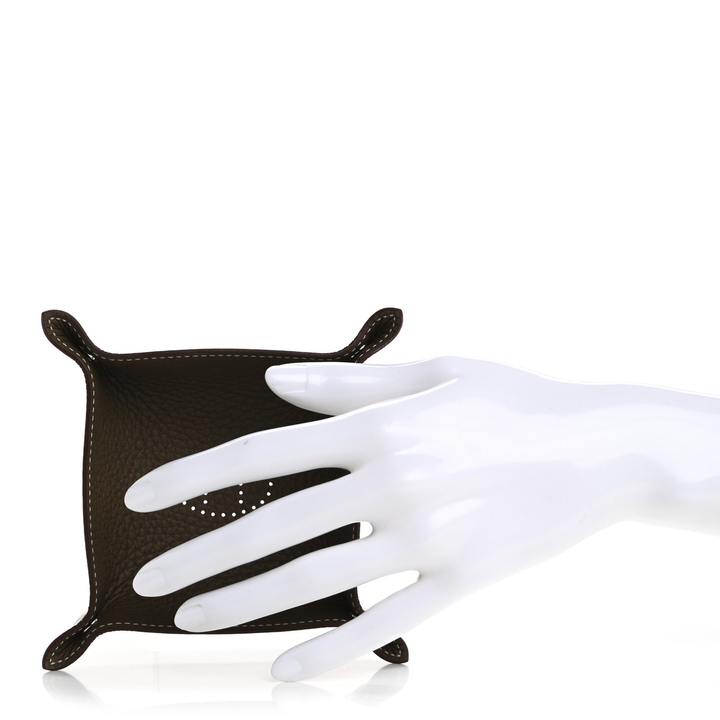 Taurillon Clemence Mini Mises et Relances Change Tray Etoupe