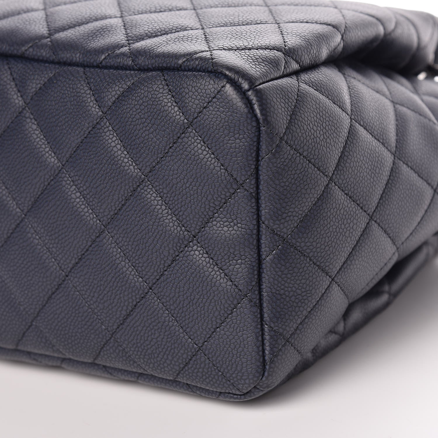 Chanel Lambskin Camellia Embossed Wallet On Chain WOC Black 17 of 19