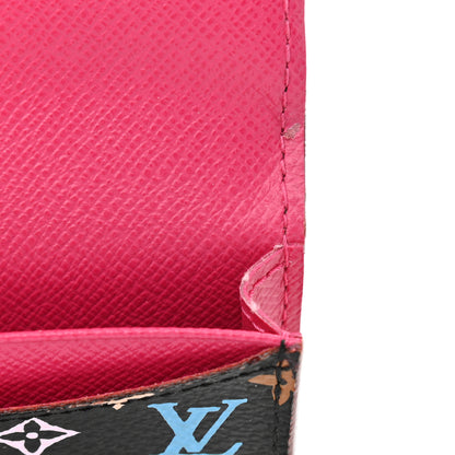Louis Vuitton Monogram Multicolor Business Card Holder Black Grenade 8 of 10