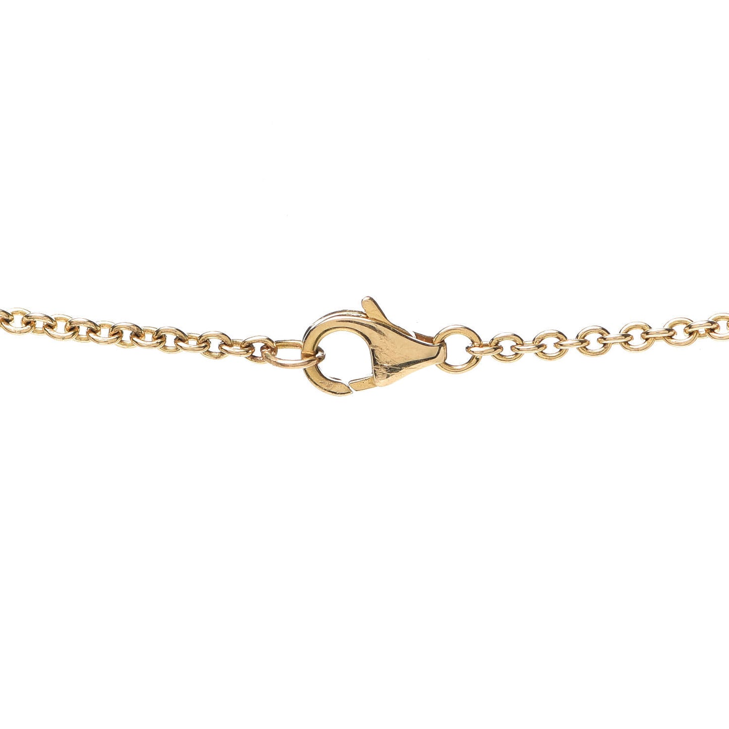 18K Yellow Gold Interlocking LOVE Necklace