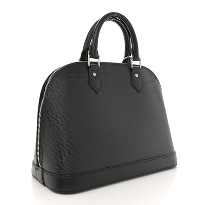 Louis Vuitton Epi Alma PM Black 3 of 10