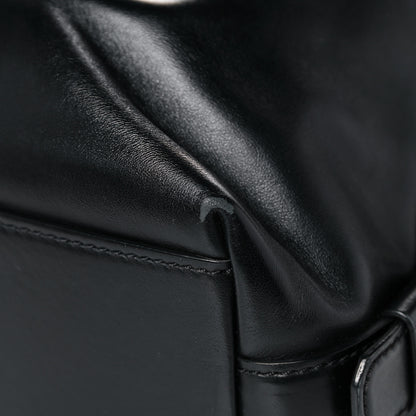 Givenchy Waxed Calfskin Medium Nightingale Logo Strap Black 9 of 19