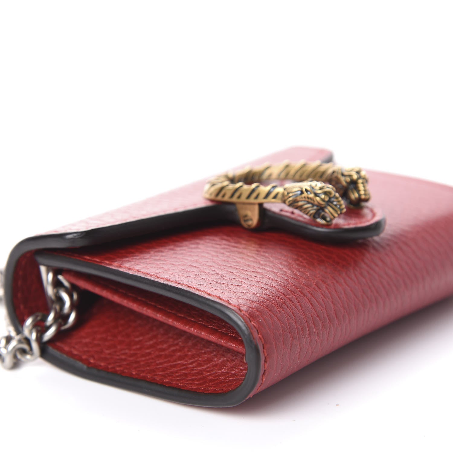 Gucci Calfskin Dionysus Coin Purse Hibiscus Red 7 of 10