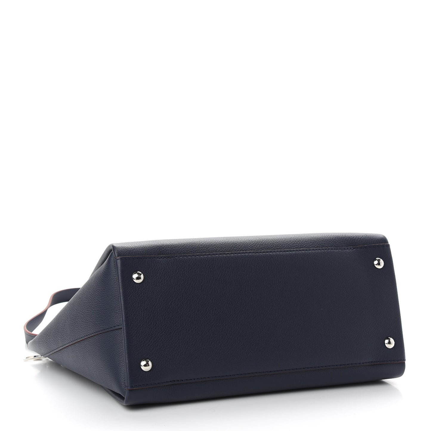 Calfskin Lockmeto Marine Rouge