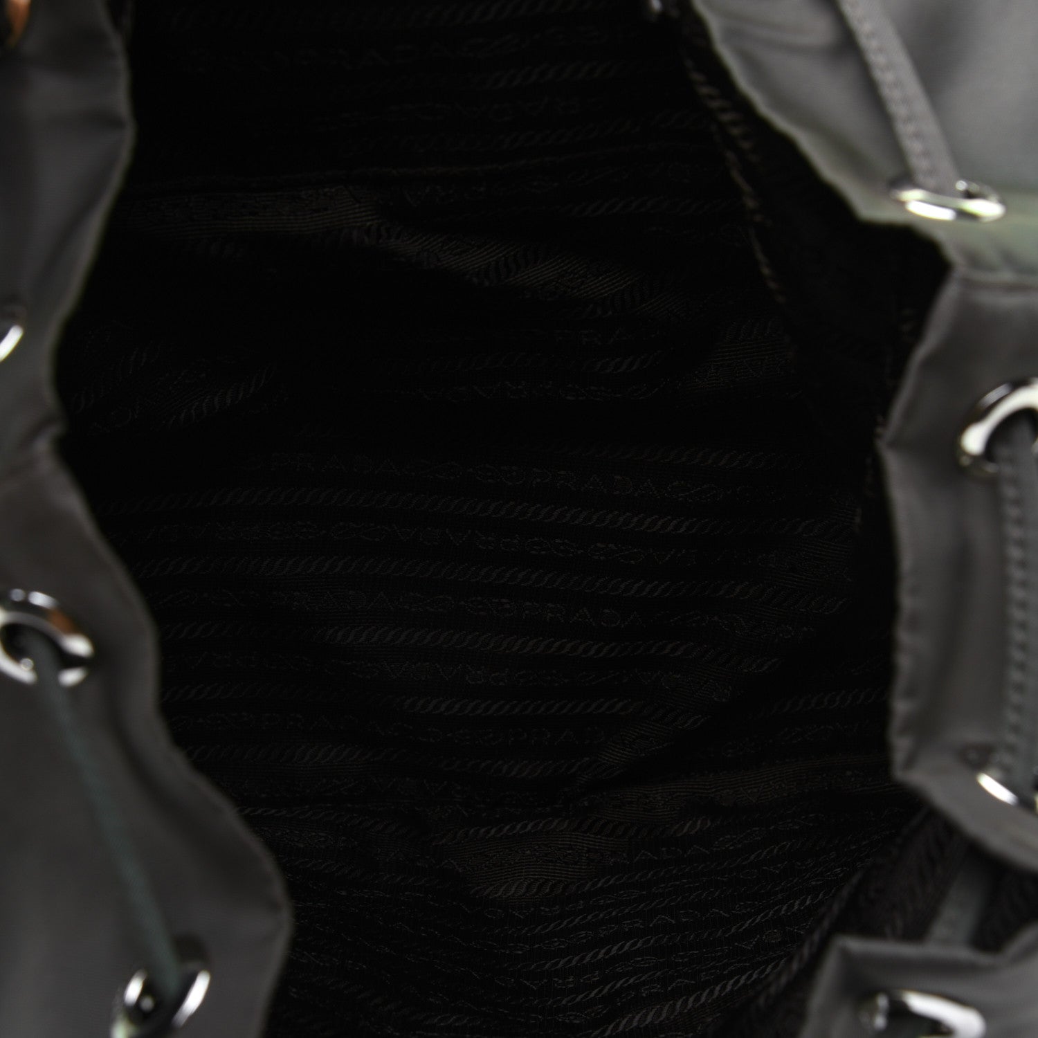 Prada Tessuto Nylon Medium Backpack Fumo 4 of 26
