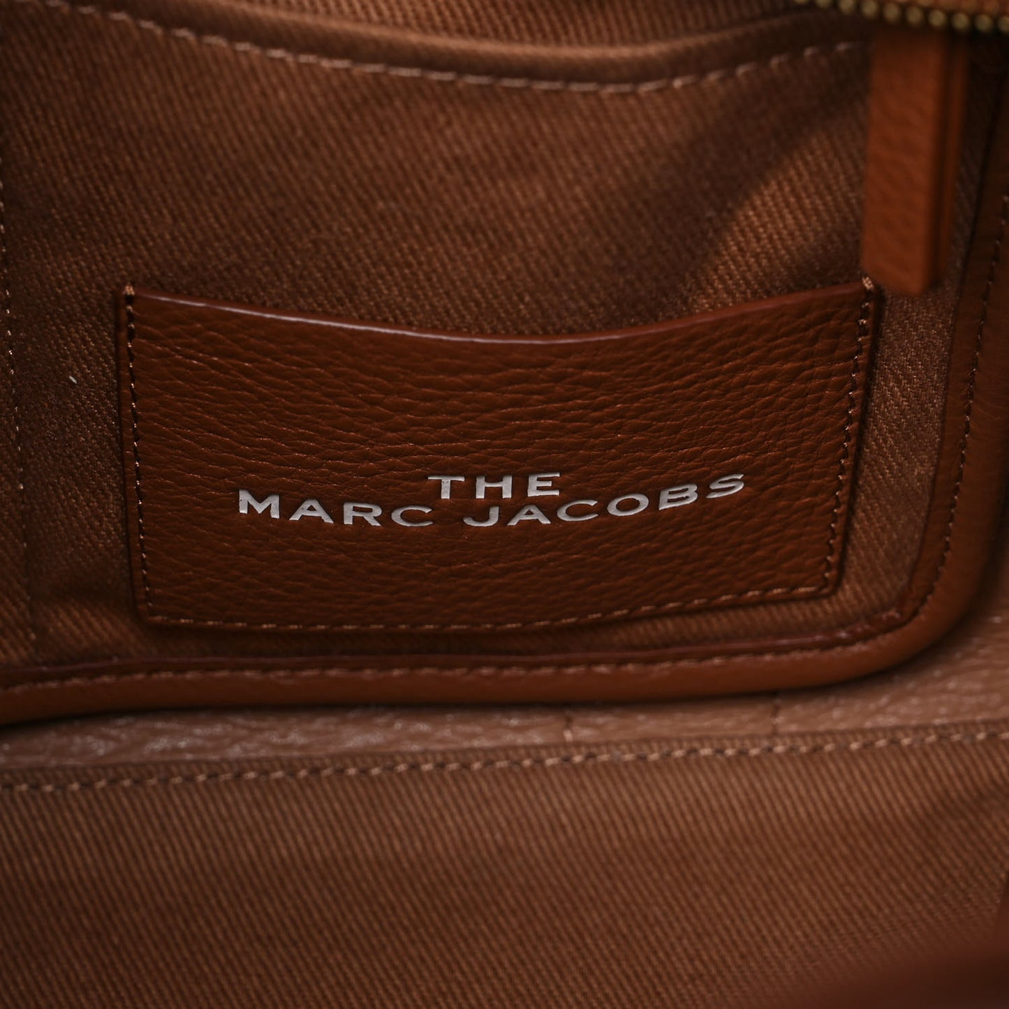Grained Calfskin Medium The Tote Bag Argan Oil