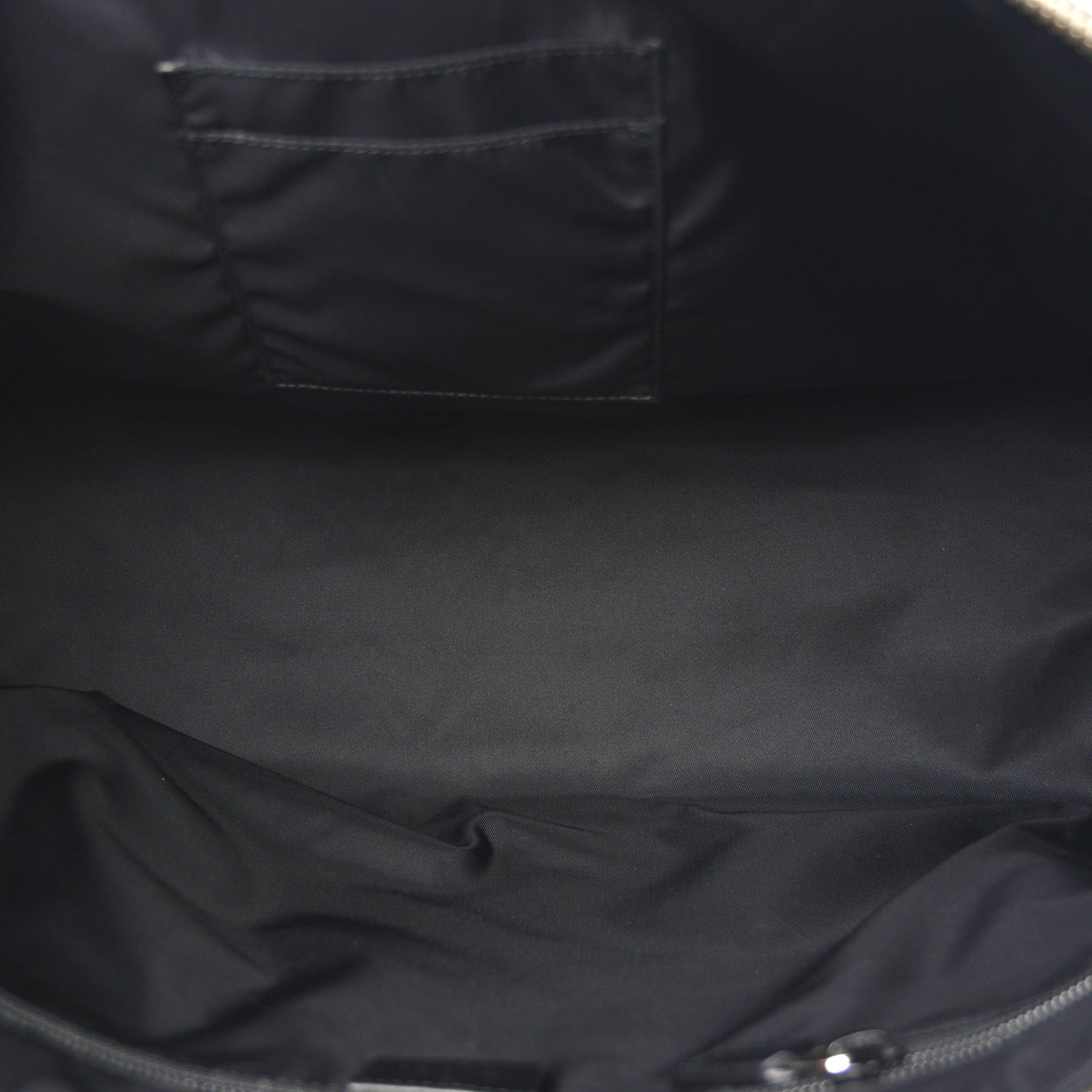 GG Supreme Monogram Web Medium Zippered Tote Beige Black