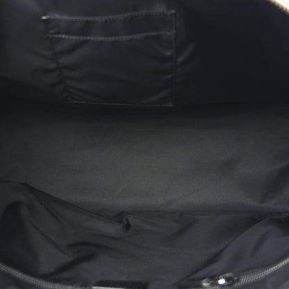 Gucci GG Supreme Monogram Web Medium Zippered Tote Beige Black 5 of 11