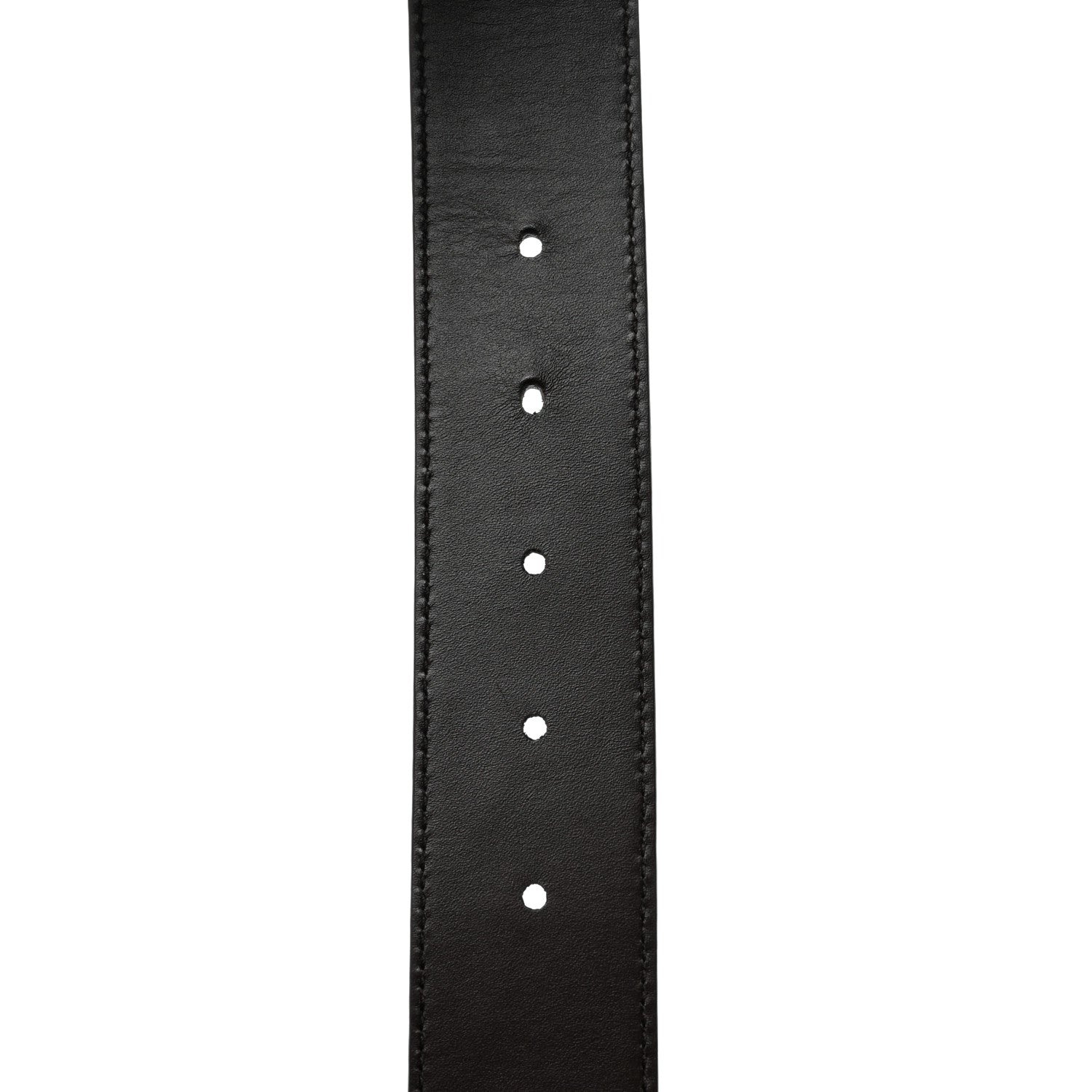 Gucci Guccissima Signature Interlocking G Reversible 37mm Belt 105 42 Black Cocoa 4 of 6
