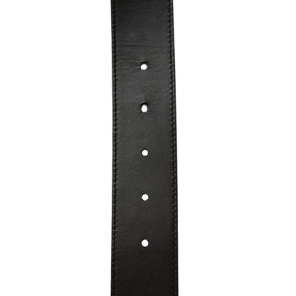 Gucci Guccissima Signature Interlocking G Reversible 37mm Belt 105 42 Black Cocoa 4 of 6