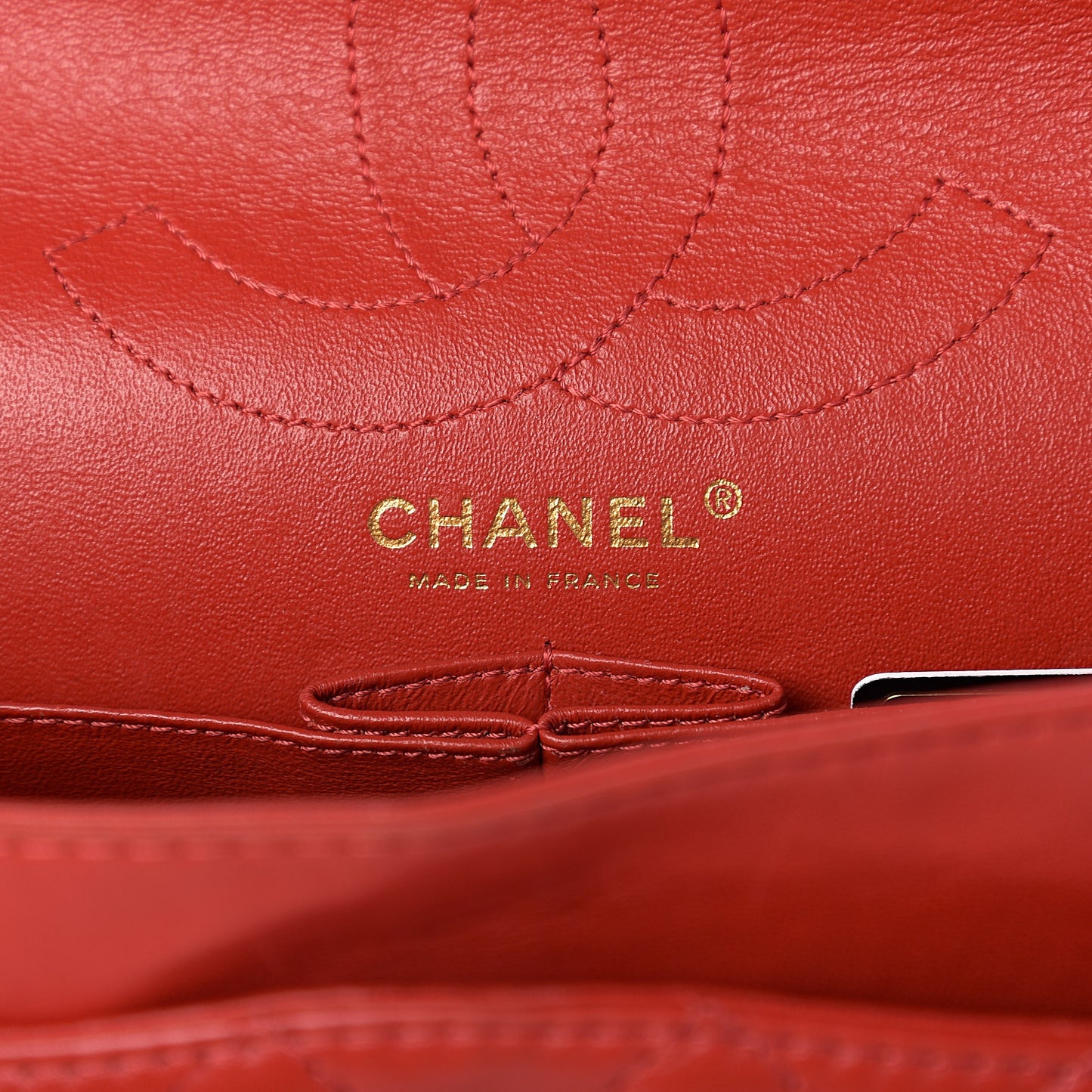 Lambskin Quilted 2.55 Reissue 226 Flap Red