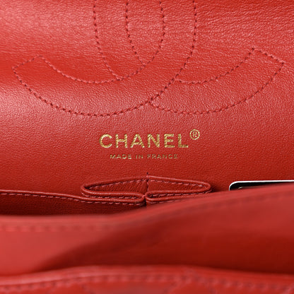 Chanel Lambskin Quilted 2.55 Reissue 226 Flap Red 5 of 17