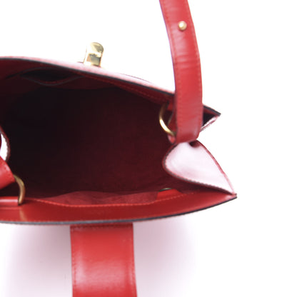 Louis Vuitton Epi Cluny Castillan Red 5 of 15