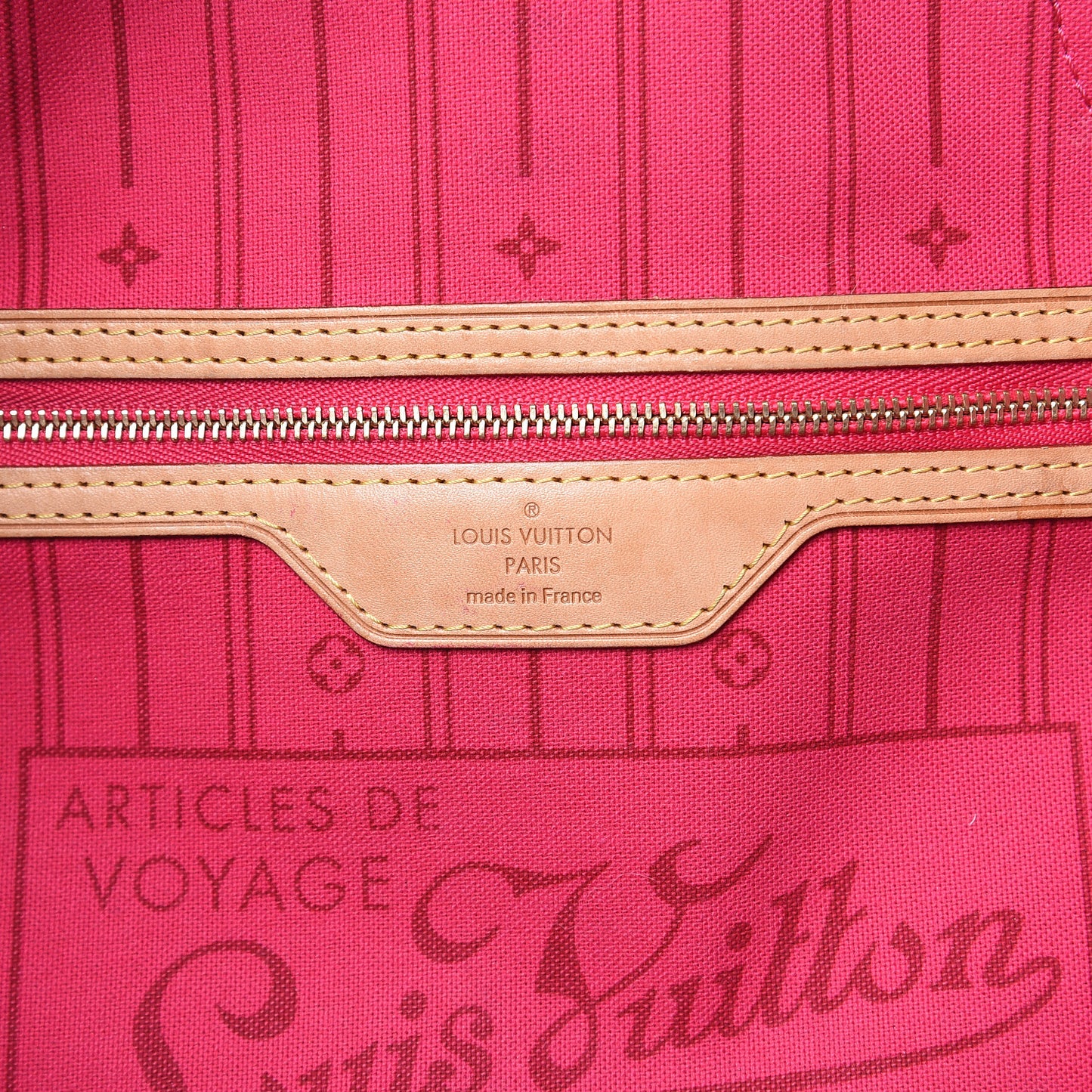 Monogram My LV Heritage Neverfull MM Fuchsia White