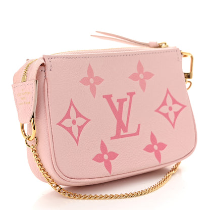 Louis Vuitton Empreinte Monogram Giant By The Pool Mini Pochette Accessories Bouton De Rose 3 of 11