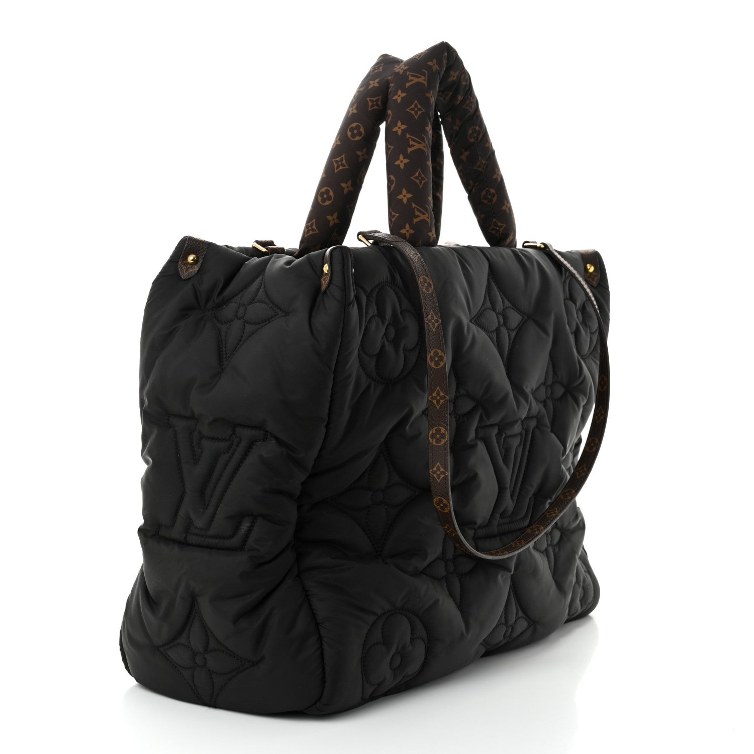 Louis Vuitton Econyl Monogram Pillow Giant Onthego GM Black 3 of 10