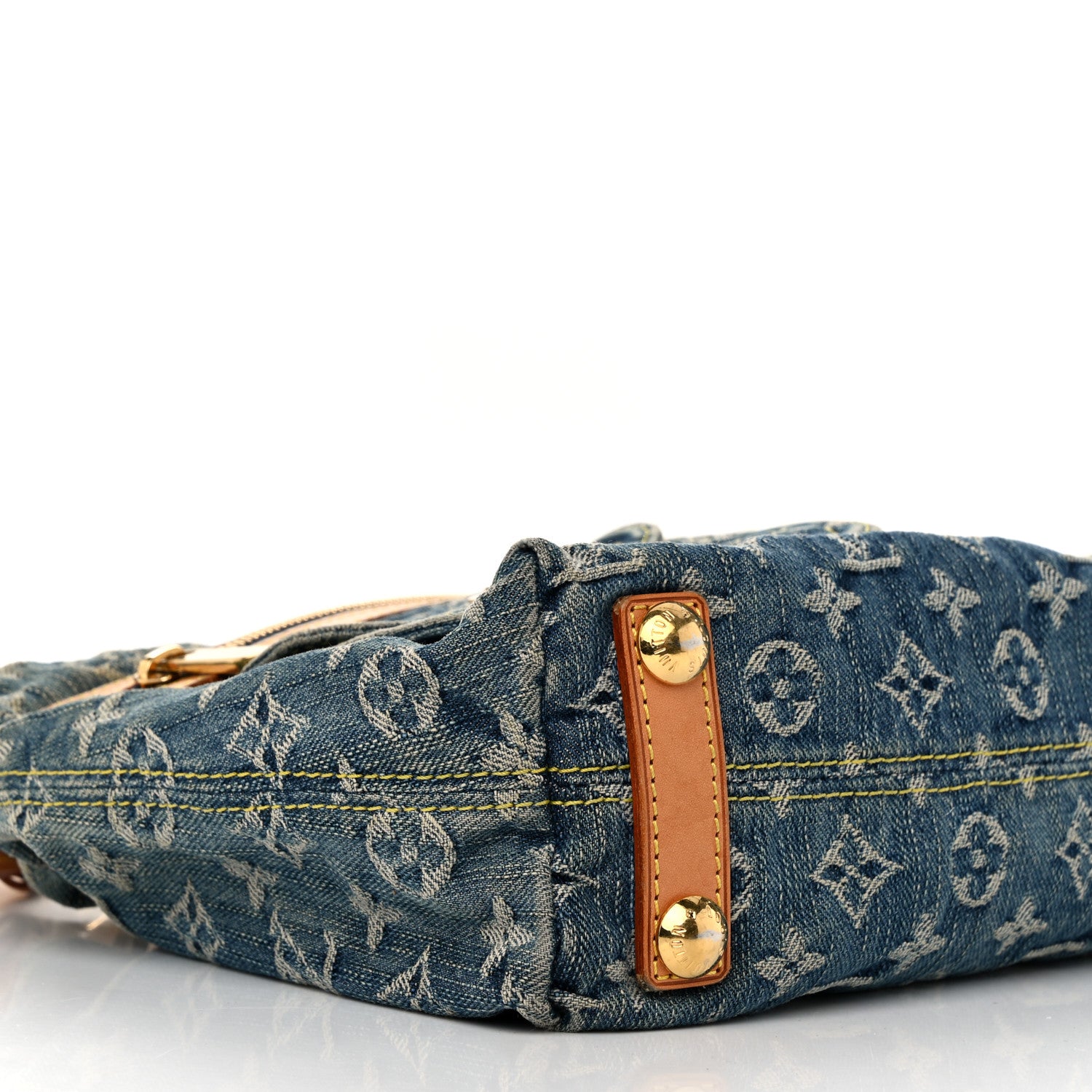 Louis Vuitton Monogram Denim Baggy PM Blue 8 of 11