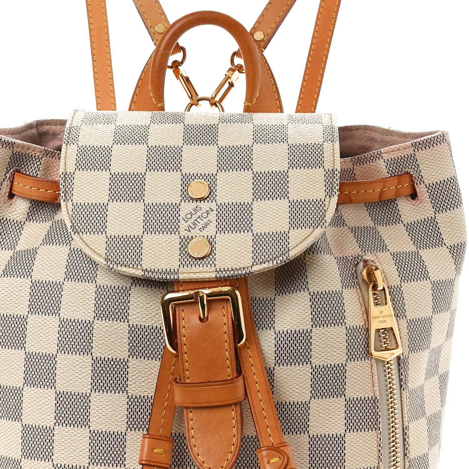Louis Vuitton Damier Azur Sperone BB Backpack 10 of 13