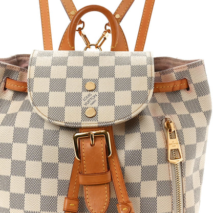 Louis Vuitton Damier Azur Sperone BB Backpack 10 of 13