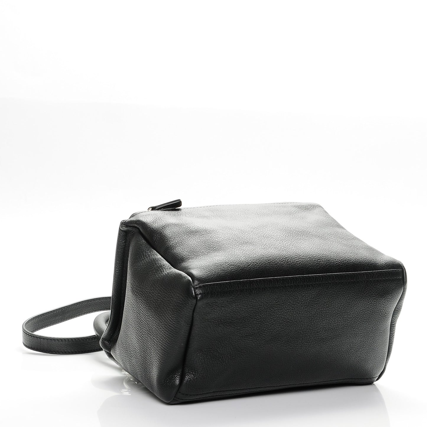 Sugar Goatskin Small Pandora Black