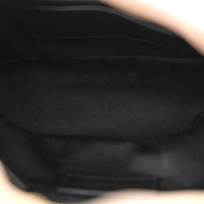 Saint Laurent Lambskin Quilted Toy Loulou Puffer Monogram Chain Satchel Dark Beige 5 of 14