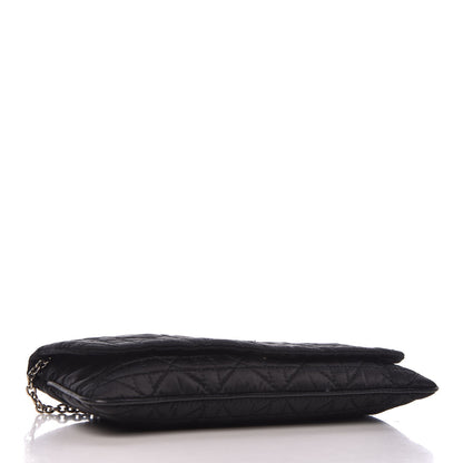 Christian Dior Satin Cannage Lady Dior Convertible Clutch Black 4 of 8