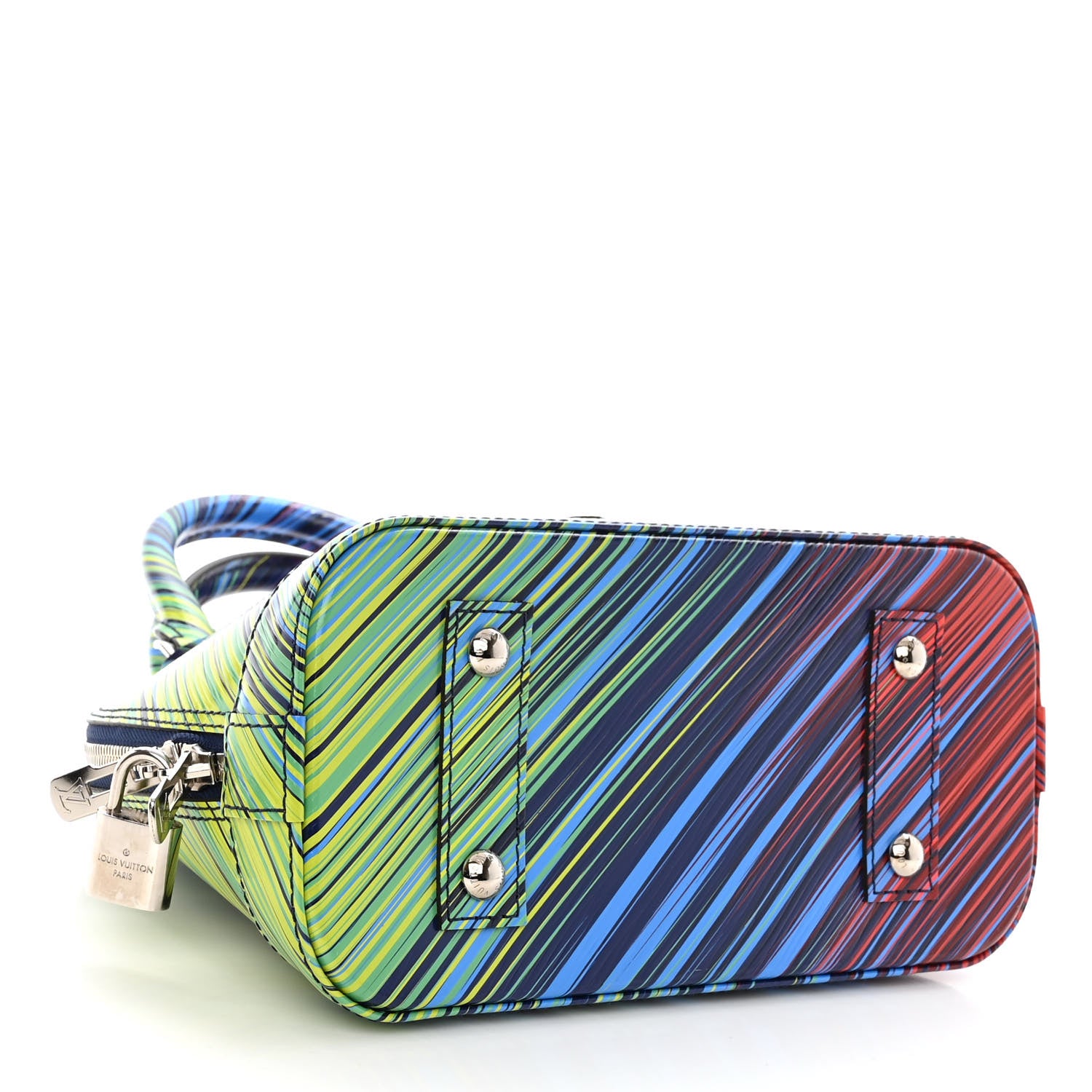 Louis Vuitton Epi Tropical Alma BB Vert Rouge 4 of 9