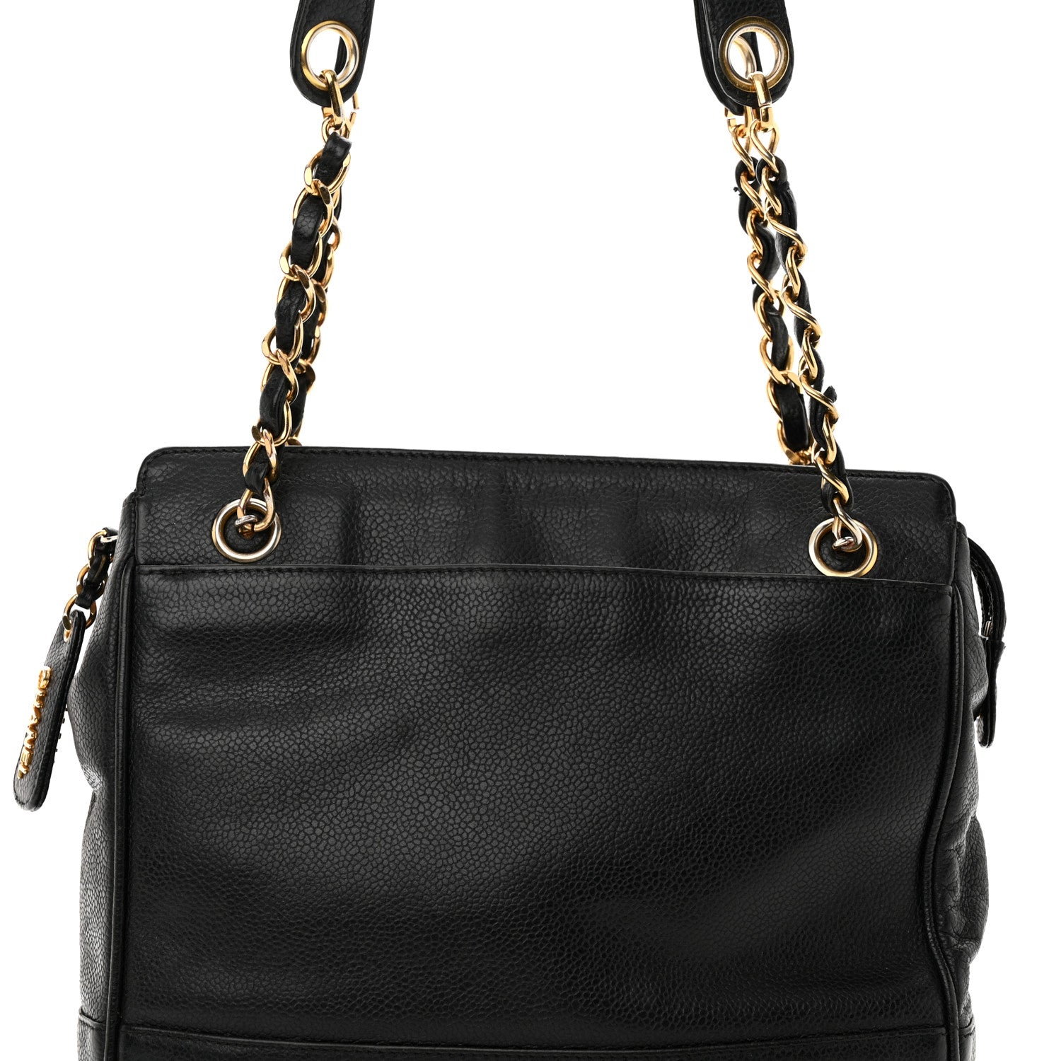 Chanel Caviar CC Shoulder Bag Black 8 of 15