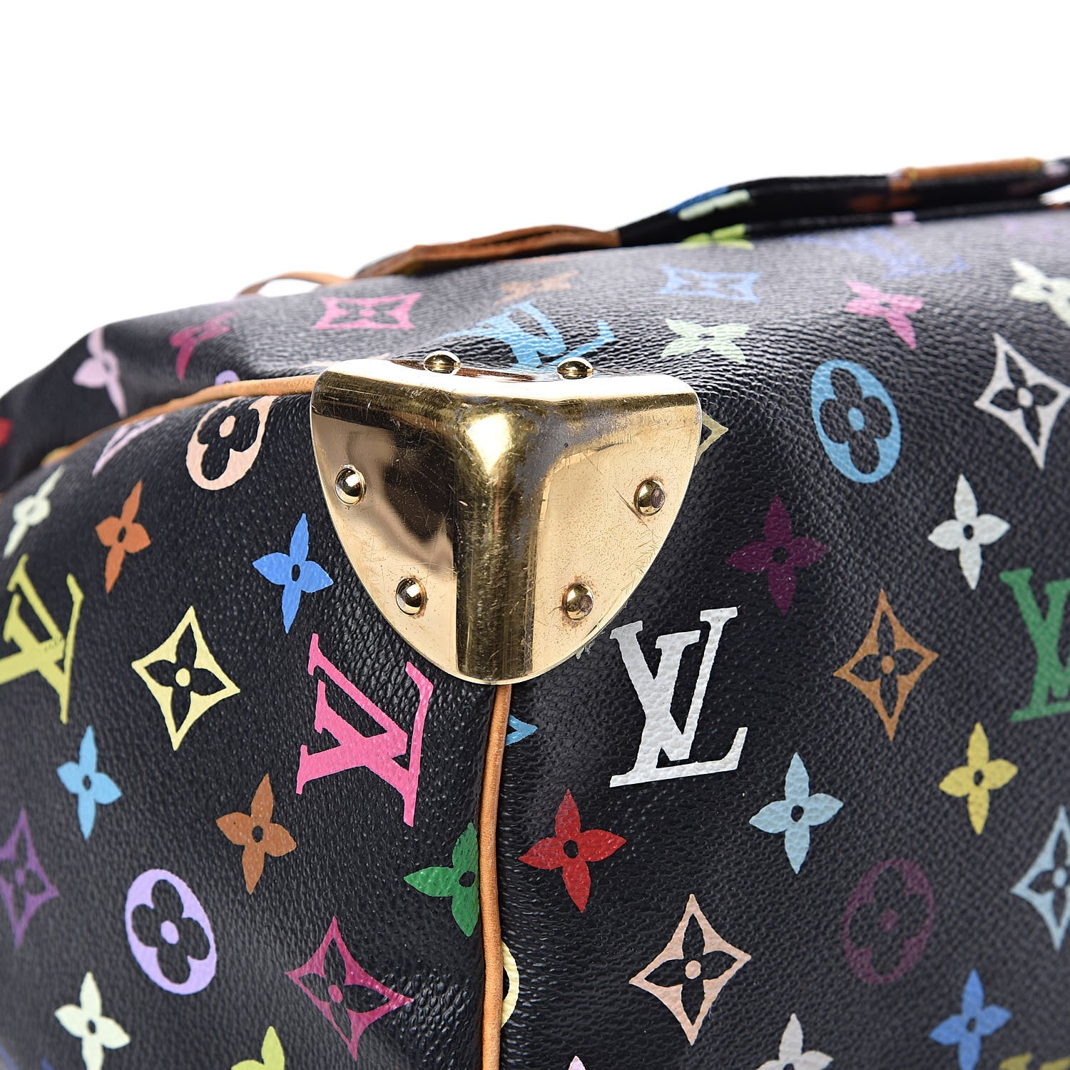 Louis Vuitton Monogram Multicolor Speedy 30 Black 10 of 20