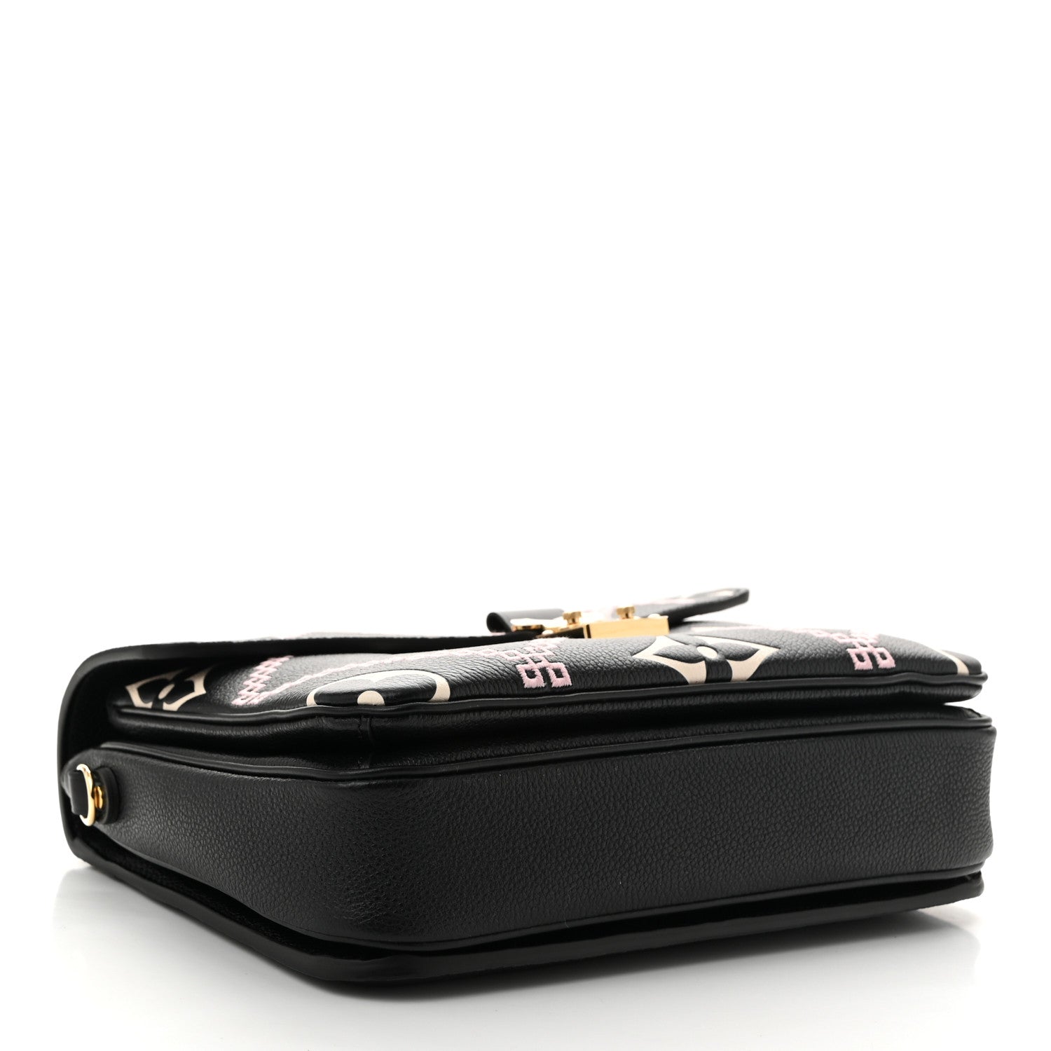 Louis Vuitton Empreinte Monogram Giant Broderies Pochette Metis Black 4 of 9