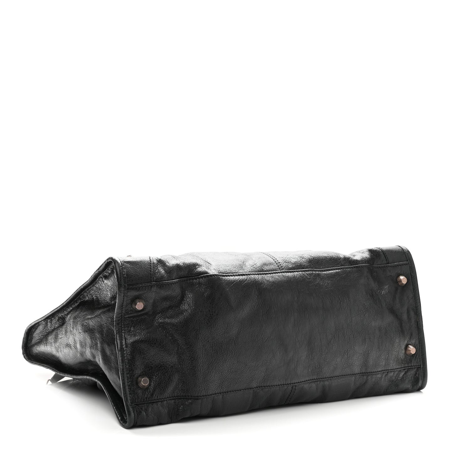 Agneau Giant 12 Rose Gold Hardware Weekender Officier