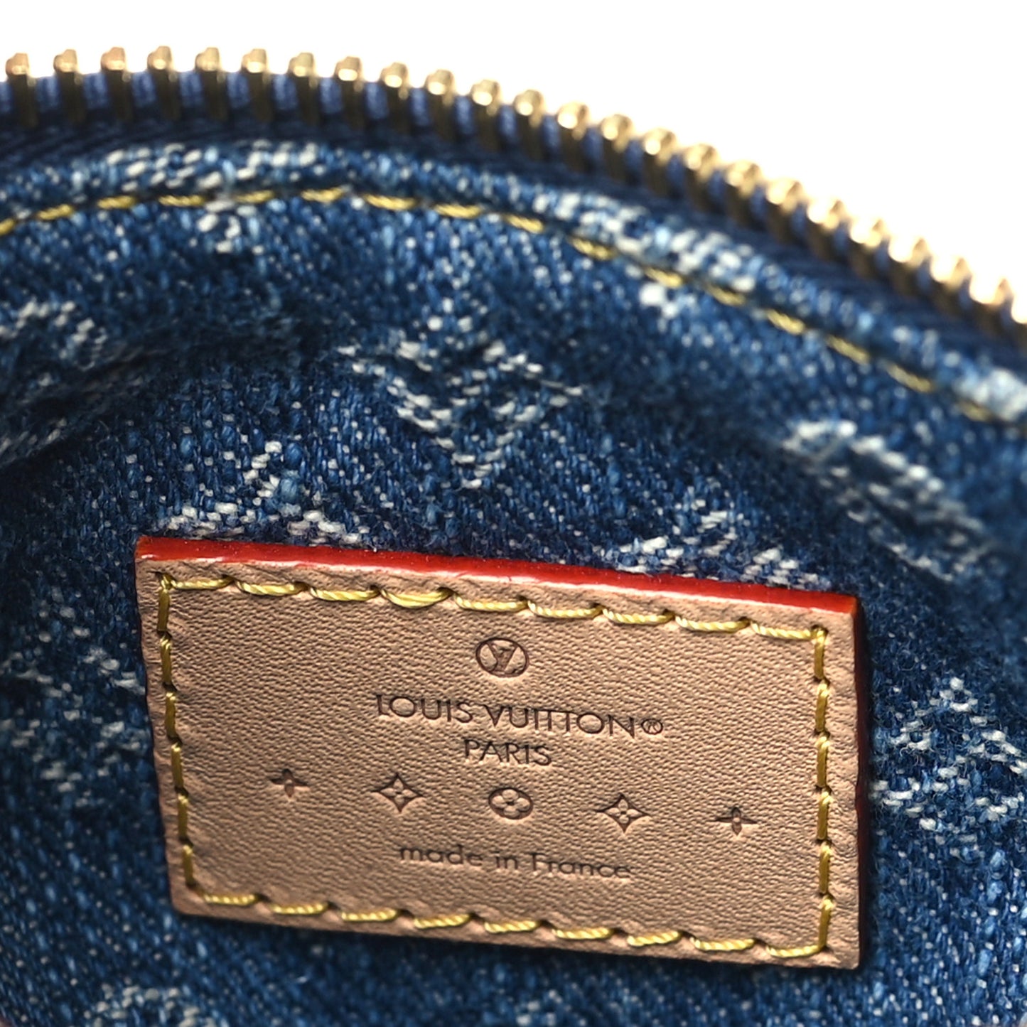 Monogram Denim Hills Pochette Blue