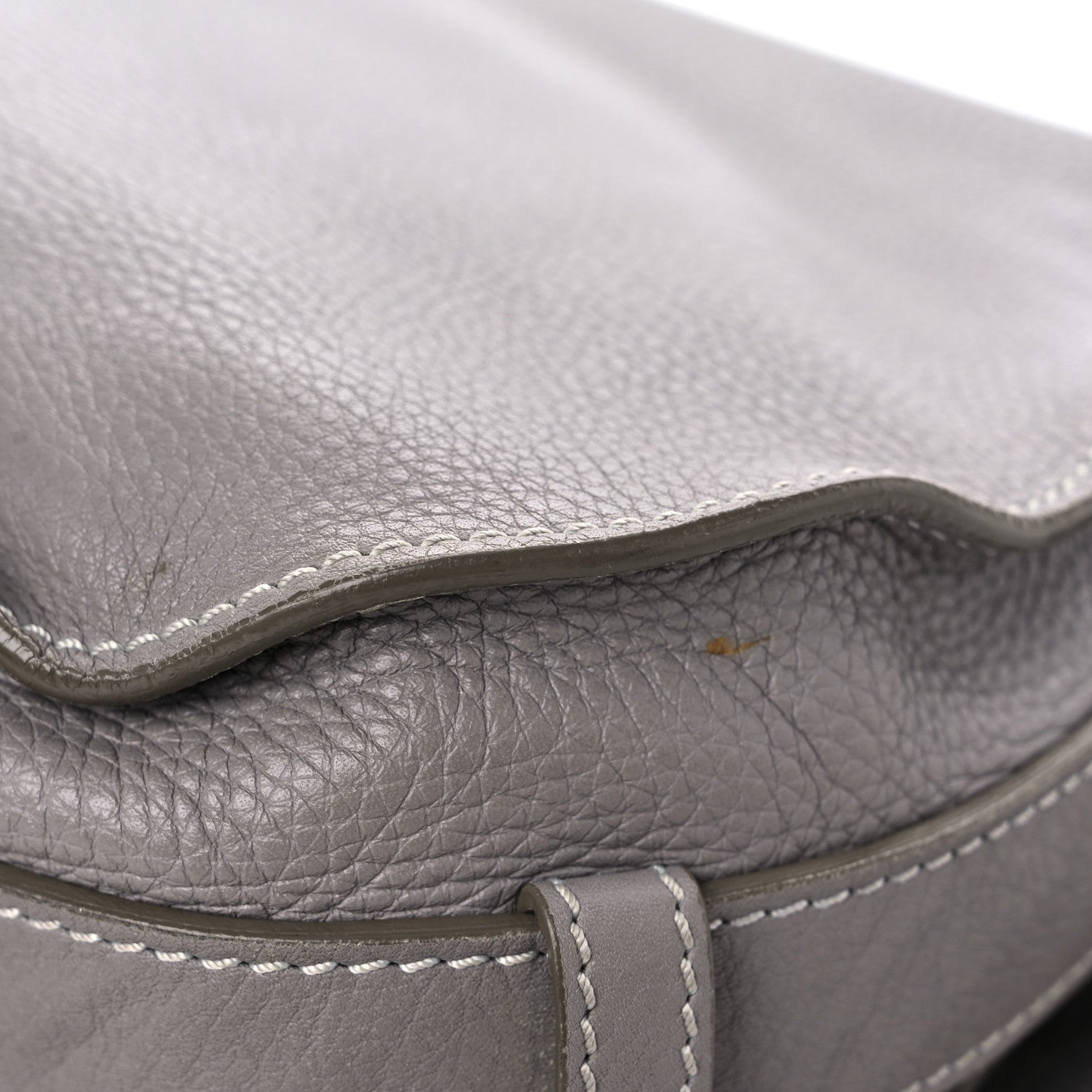 Chloe Calfskin Medium Marcie Round Crossbody Bag Cashmere Grey 10 of 25