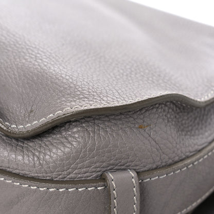 Chloe Calfskin Medium Marcie Round Crossbody Bag Cashmere Grey 10 of 25