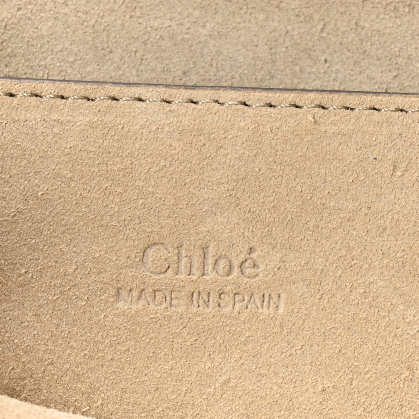 Suede Calfskin Mini Faye Bracelet Bag Motty Grey