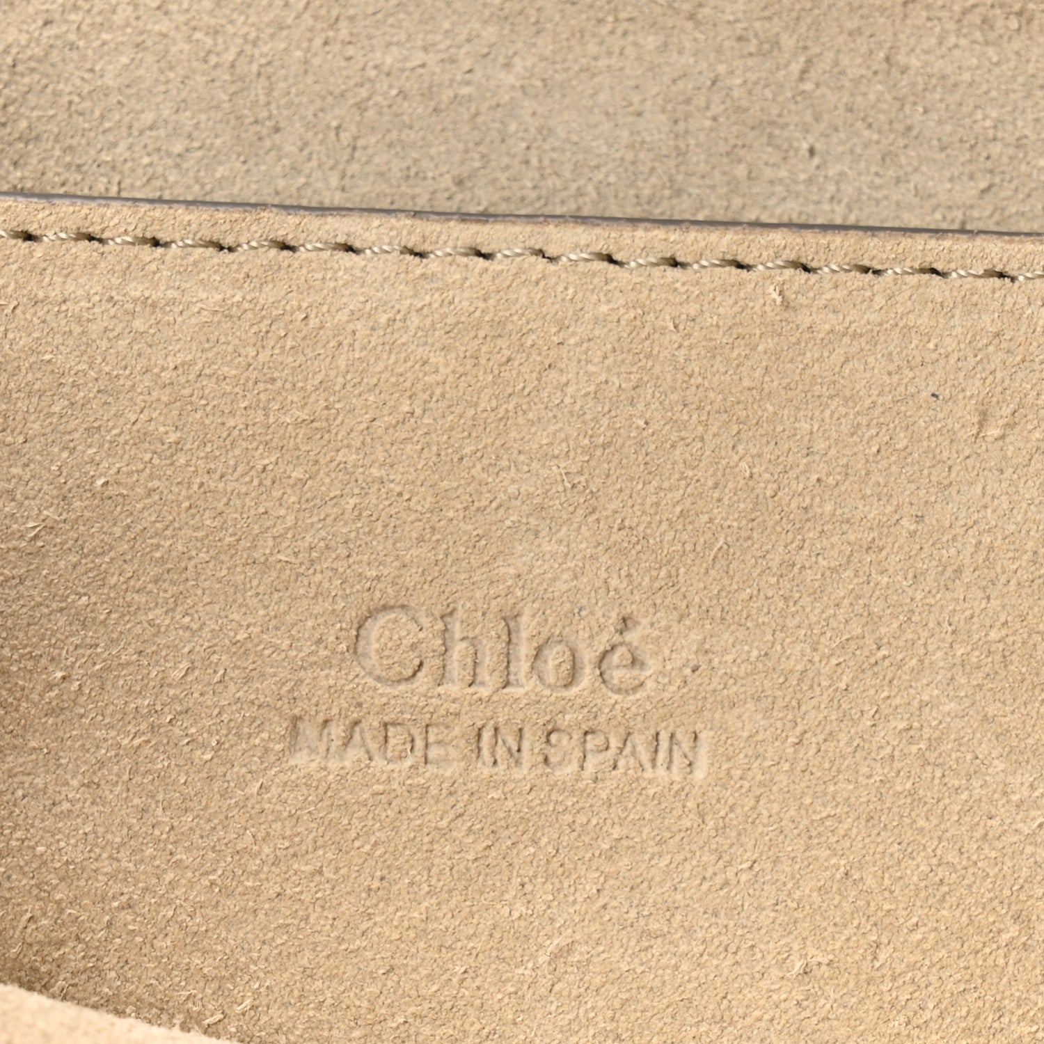 Chloe Suede Calfskin Mini Faye Bracelet Bag Motty Grey 6 of 10