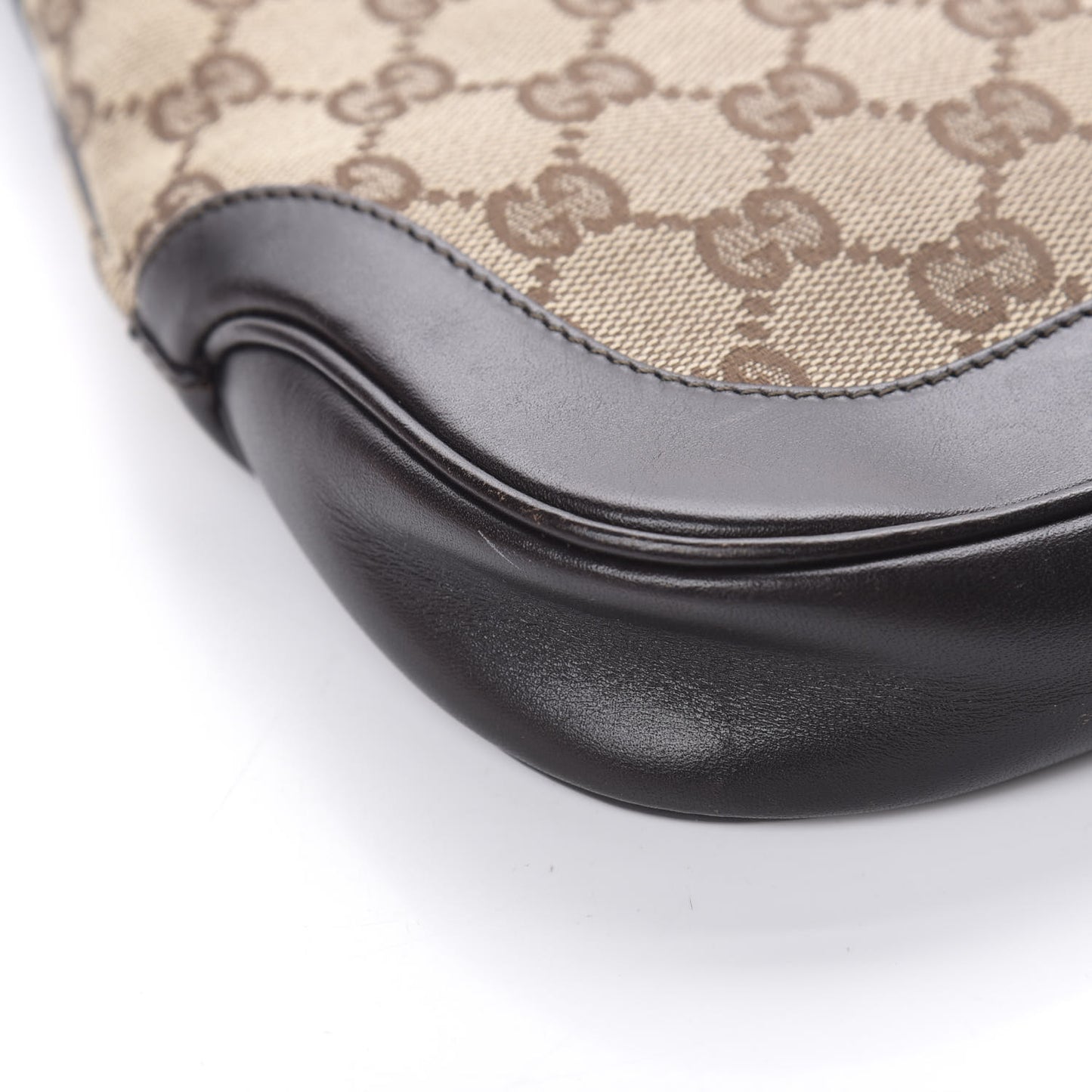 Monogram Web Small Jackie O Hobo Dark Brown