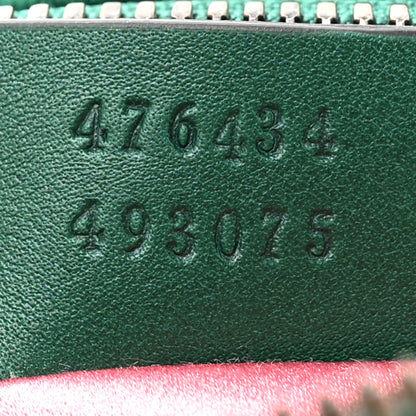 Gucci Velvet Matelasse GG Marmont Belt Bag 85 34 Green 7 of 13