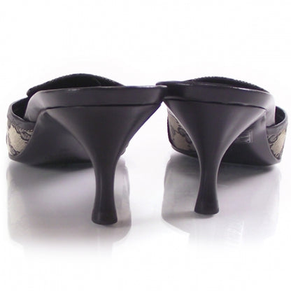Gucci Monogram Horsebit Pumps 9B 3 of 8