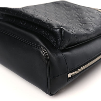 Gucci Guccissima Sling Backpack Black 9 of 9