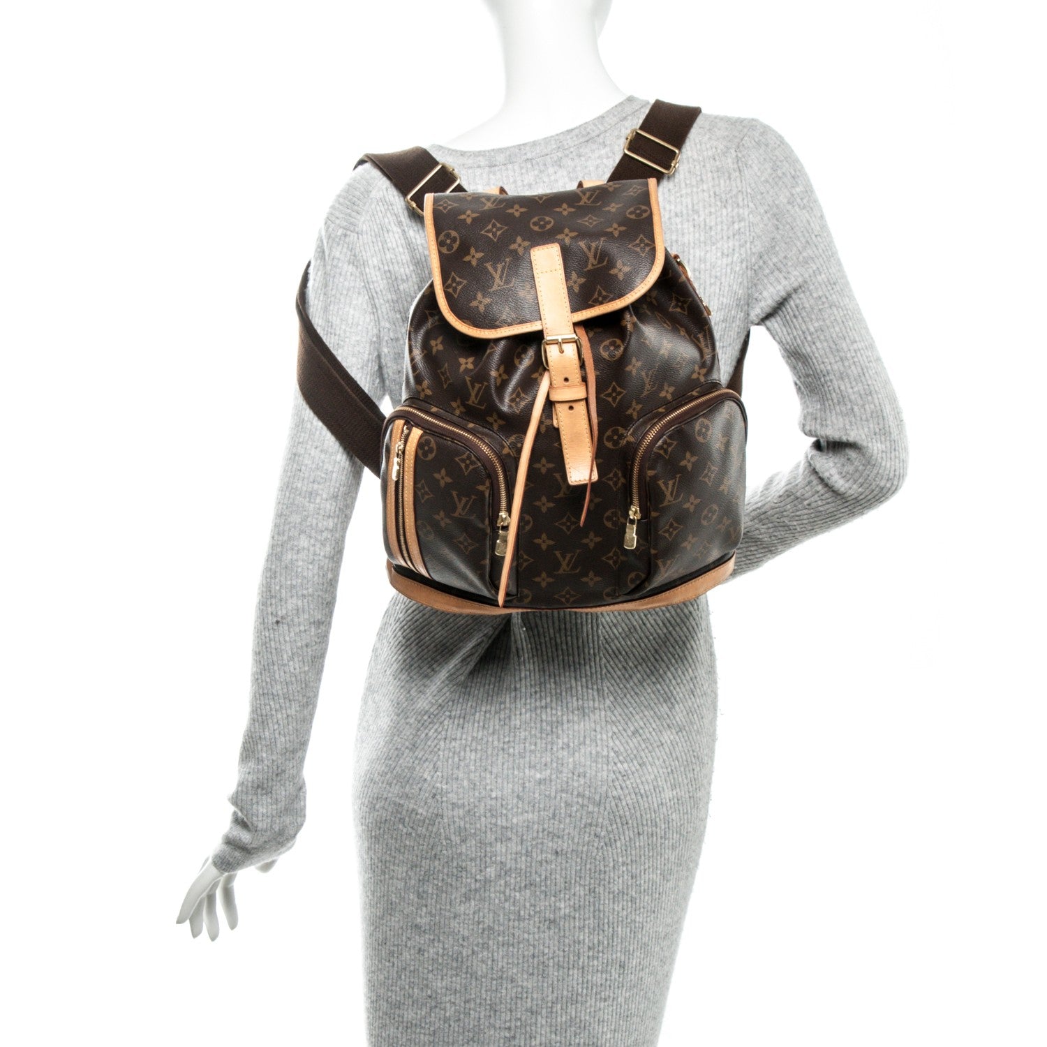 Louis Vuitton Monogram Bosphore Backpack 2 of 6