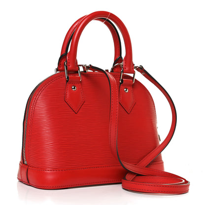 Louis Vuitton Epi Alma BB Coquelicot 2 of 11