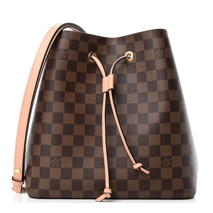 Louis Vuitton Damier Ebene Neonoe MM Venus Pink 1 of 4