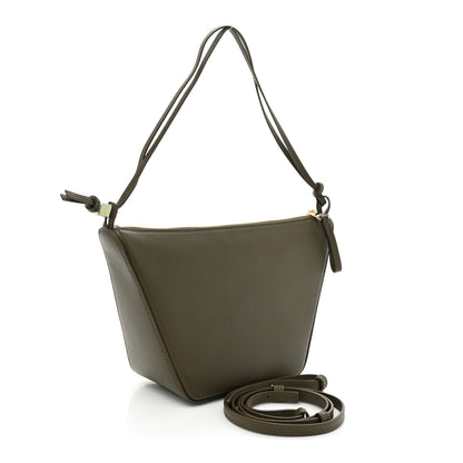 Loewe Calfskin Mini Hammock Hobo Vintage Khaki 3 of 12