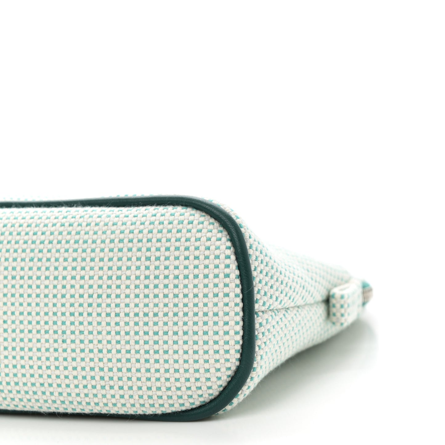 Cotton Canvas Crazy H Mini Bolide Case Nuage Menthe