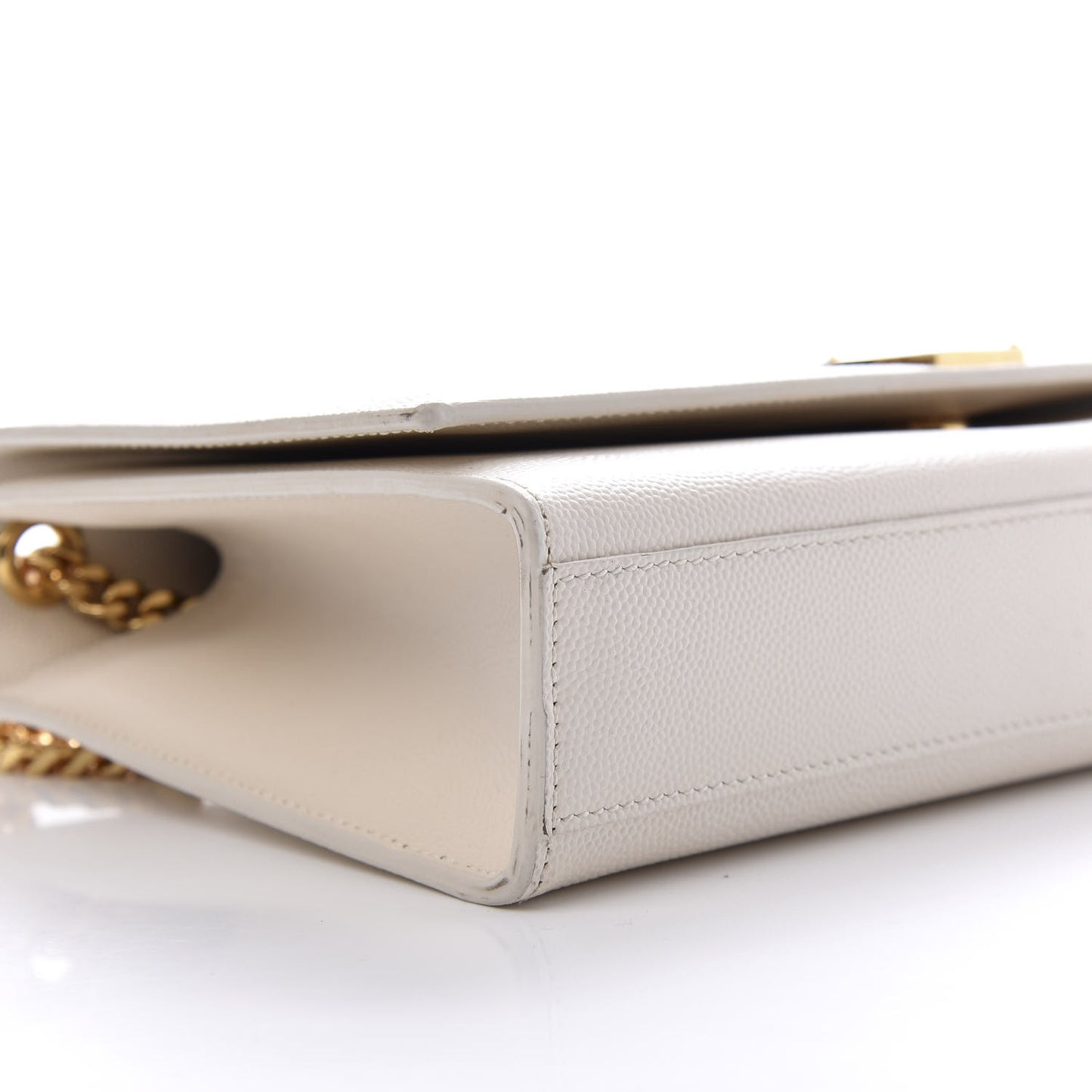 Grain De Poudre Medium Classic Monogram Kate Satchel Porcellana